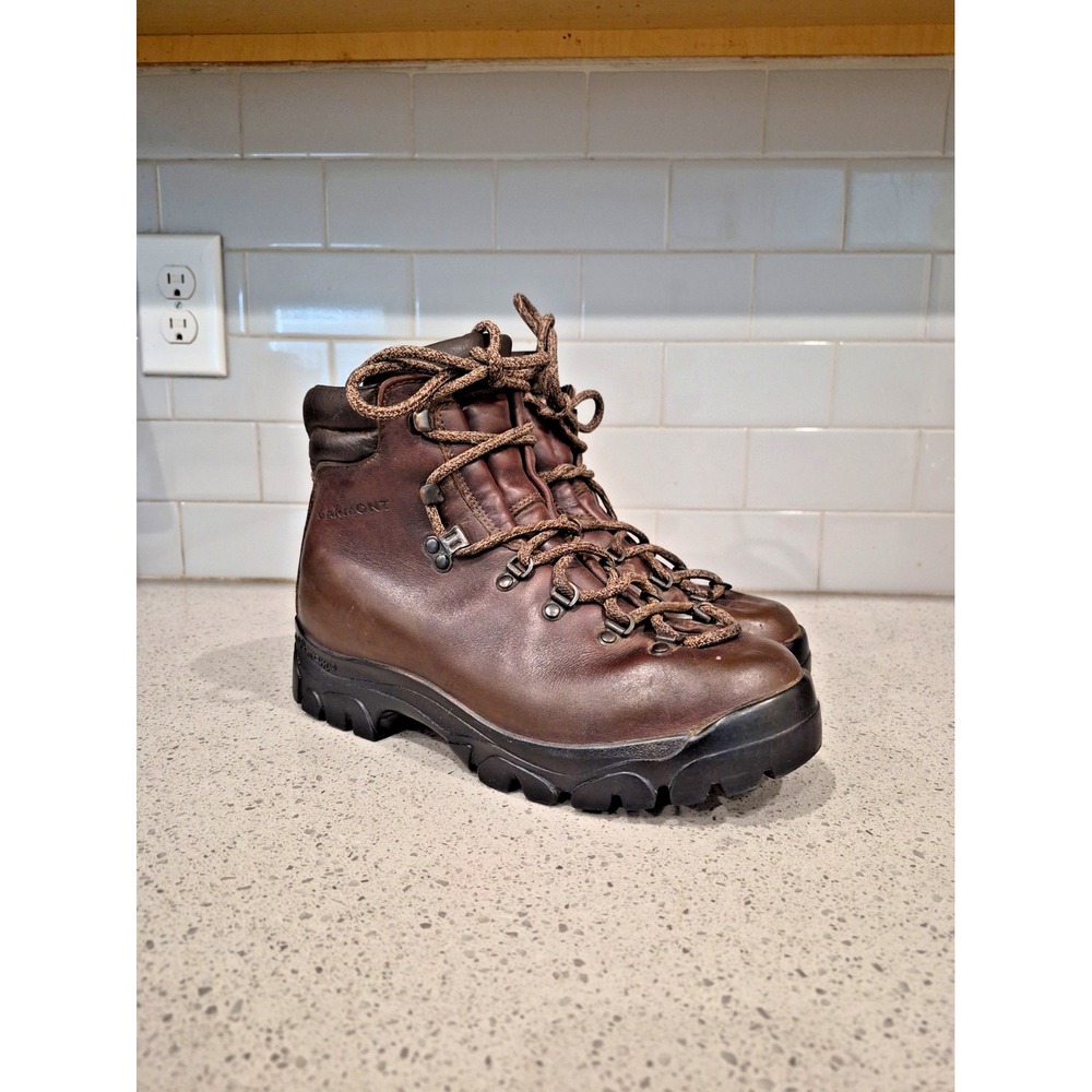 GARMONT Men's Leather Hiking Boots 9M Made in Italy